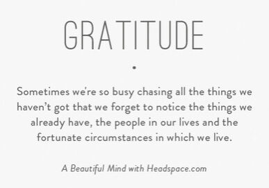 gratitude